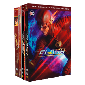 The Flash Seasons 1-4 DVD Box Set - Click Image to Close